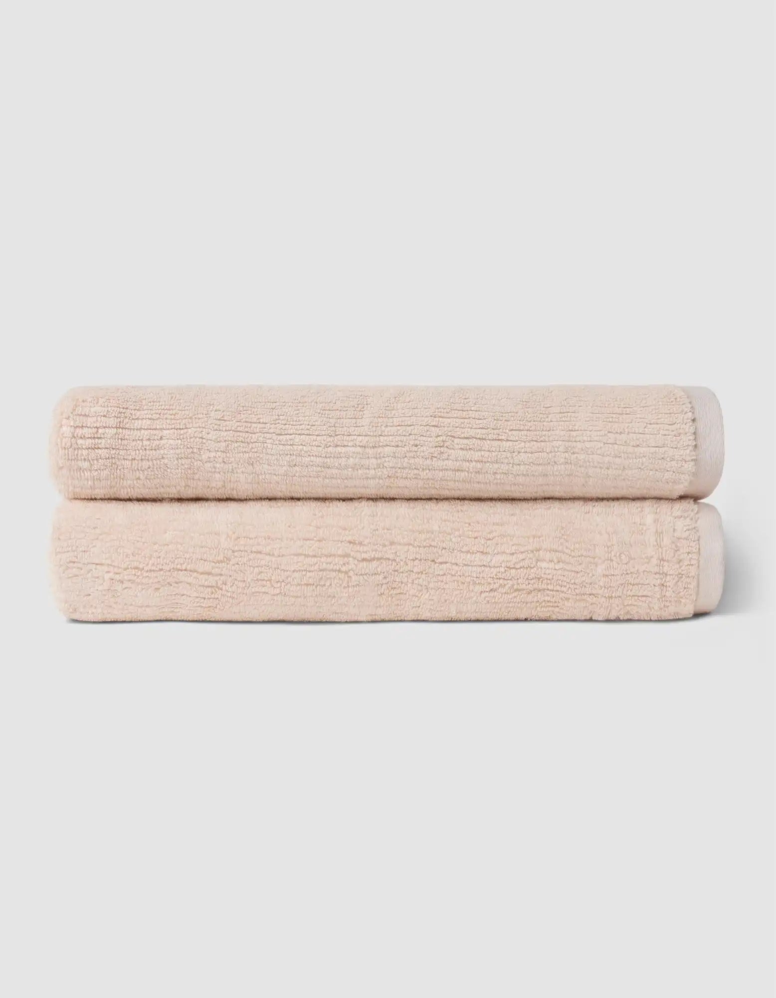 Ribbed Terry Bath Towels - Last Chance